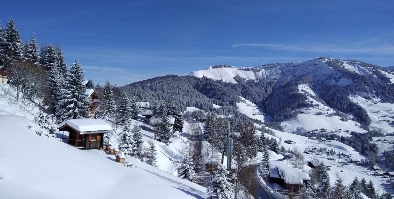 Demi Chalet Le Lachat Нотр-Дам-Дьо-Белкомб Екстериор снимка