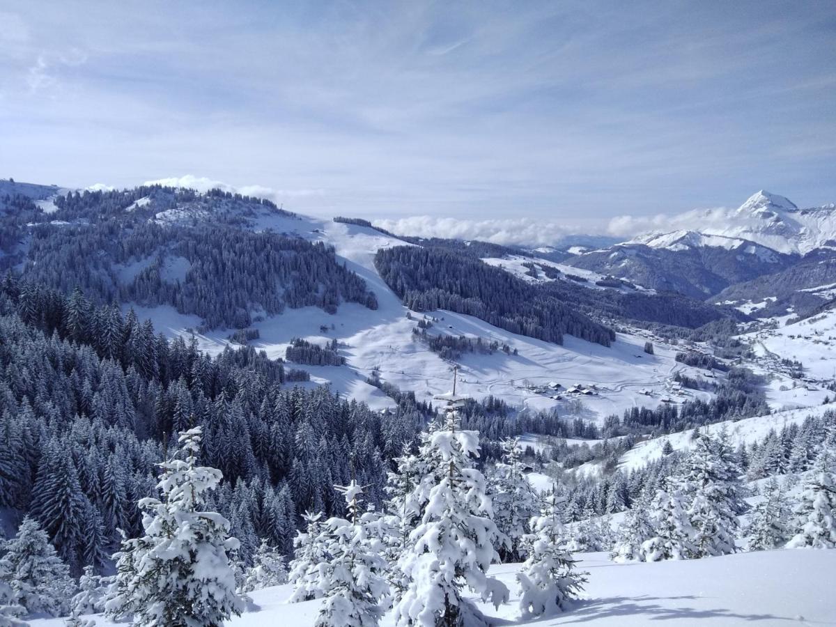Demi Chalet Le Lachat Нотр-Дам-Дьо-Белкомб Екстериор снимка